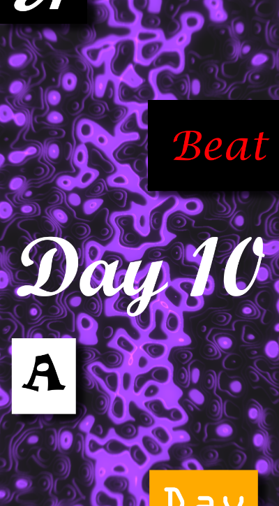Day 10 - A Beat A Day Keeps The Doctor Away