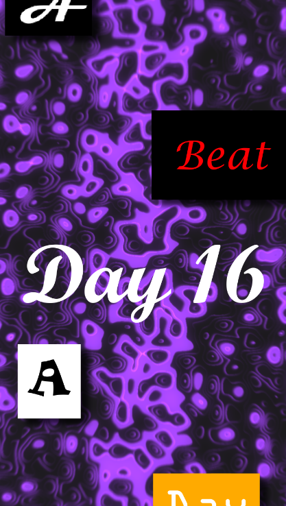 Day 16 - A Beat A Day Keeps The Doctor Away