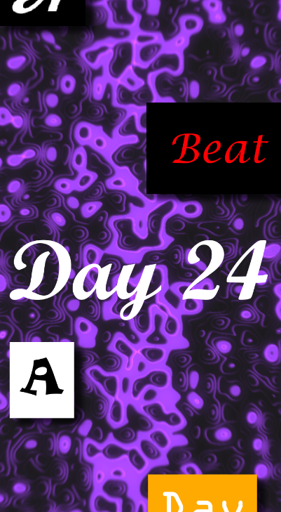 Day 24 - A Beat A Day Keeps The Doctor Away